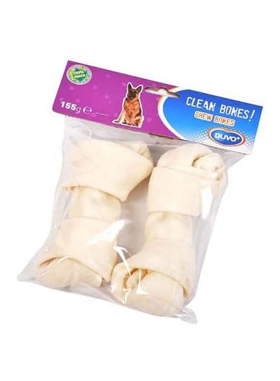 Buy Clean Knotted Pet Chew Bone 155grams in UAE