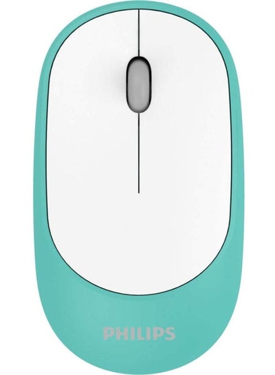 Buy SPK7314-CY Wireless Mouse Cyan/White in UAE