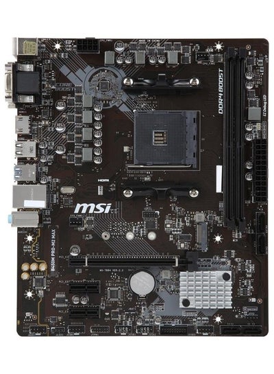 اشتري B450M Pro-M2 Max AMD Motherboard Black في الامارات