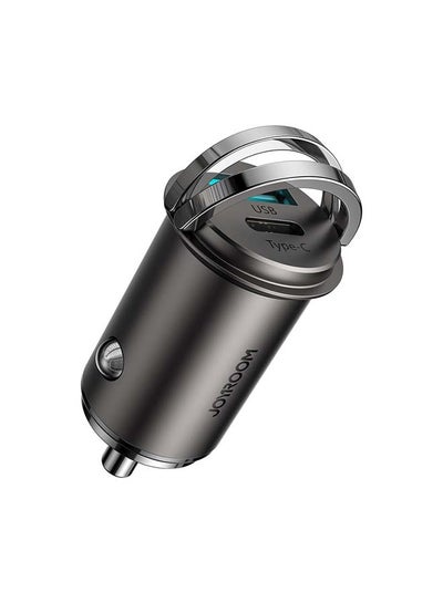 Buy 45W Type-C Fast PD Dual USB Car Charger Tarnish in Egypt