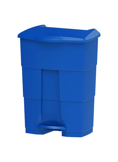 Buy Step On Waste Bin Blue 70L in UAE