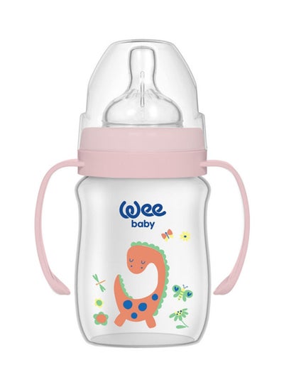 Buy Classic Wide Neck Feeding Bottle with grip 150 ml in Egypt