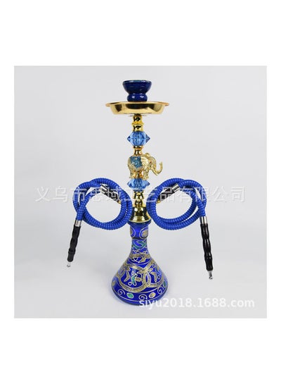 Buy Arabian Water Pipe Blue 48cm in UAE