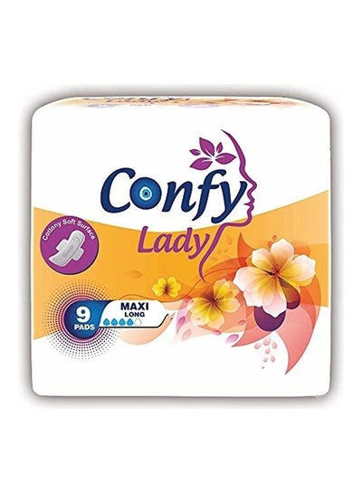 Sanitary Napkin Maxi Long, 9 Pads price in UAE, Noon UAE