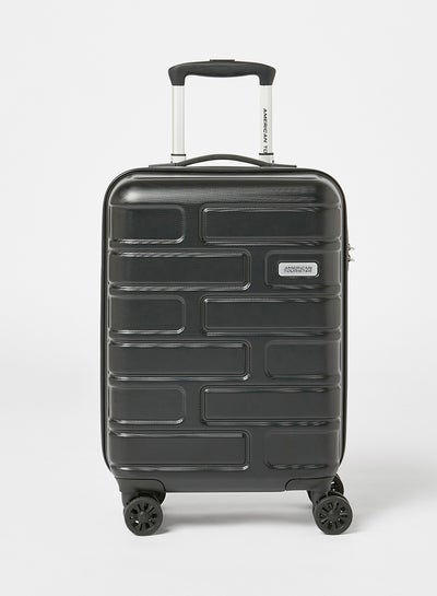 Buy Bricklane 4-Wheel Small Cabin Luggage Trolley Jet Black in Egypt