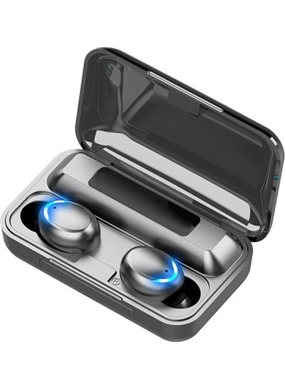 Buy True Wireless Bluetooth 5.1 Earbuds with Touch Control Black in UAE