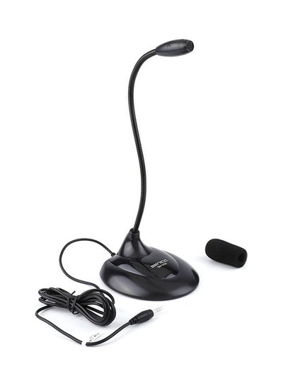 اشتري 3.5Mm Multifunctional Desktop Microphone Black في السعودية