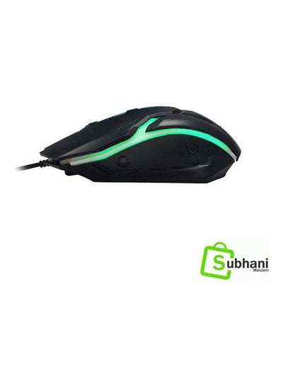 Buy USB gaming mouse black in Egypt