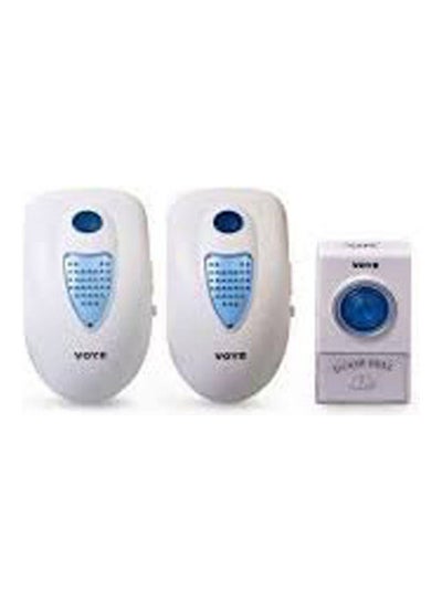 Buy Wireless Door Bell White in Saudi Arabia