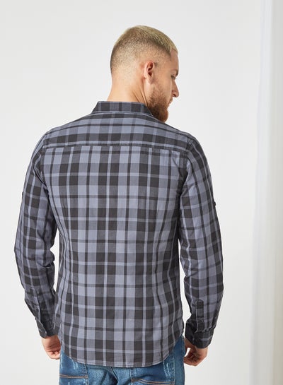Buy Now - Button Down Check Shirt Multicolour with Fast Delivery 