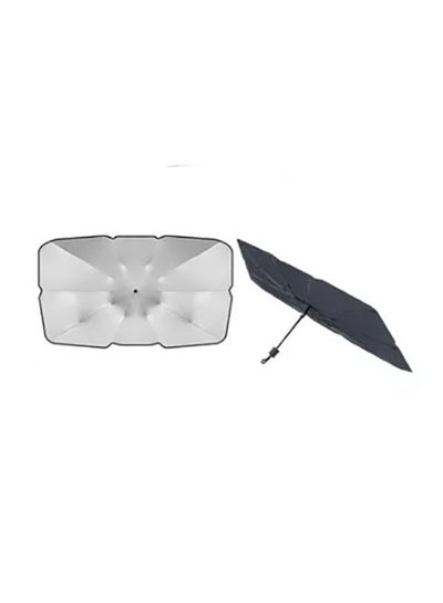 Buy Foldable Car Windshield Sun Shade Umbrella in UAE