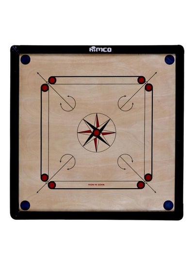 Buy Wooden carrom board with 25 wooden coins, in Saudi Arabia