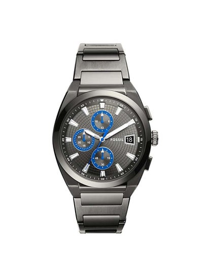 Buy Men's Chronograph Wrist Watch FS5830 - 42 mm - Gunmetal in UAE