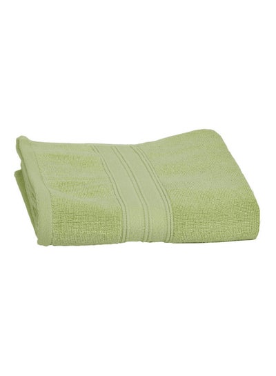 Buy 100% Soft Cotton Bath Towel Green 50 X 90cm in Saudi Arabia