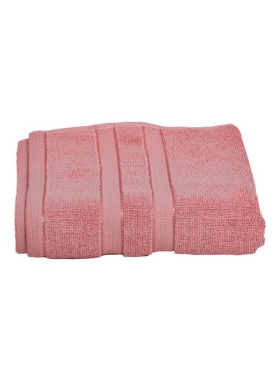 اشتري منشفة استحمام مصنوعة من القطن الناعم بنسبة 100% وردي 50 X 90سم في السعودية