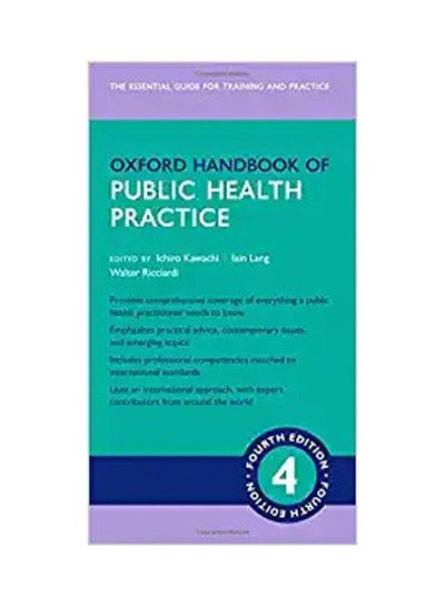 Buy Oxford Handbook Of Public Health Practice 4E Paperback English by Unknown Author - 44098 in UAE