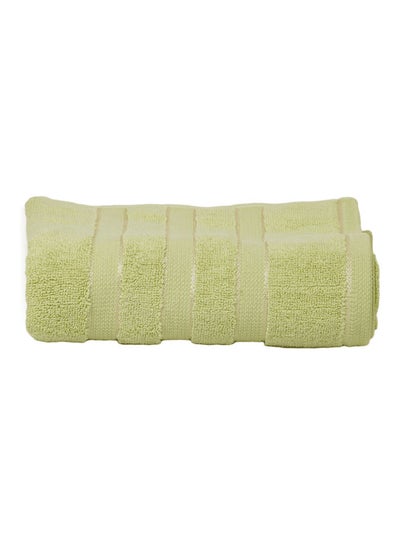 Buy Soft 100% Cotton Bath Towel Green 50 X 90cm in Saudi Arabia