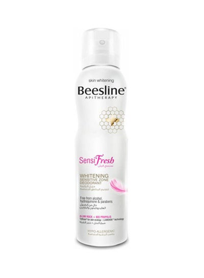 Buy Sensifresh Whitening Sensitive Zone Deodorant White/Pink in UAE