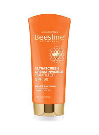 Buy Ultrascreen Cream Invisible Sunfilter Spf 50 Orange 60ml in Egypt