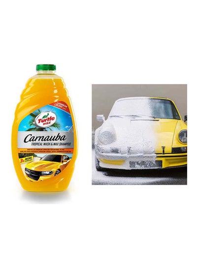 Buy 3x More Carnauba Tropical Car Wash And Wax Shampoo 1.42L in Saudi Arabia