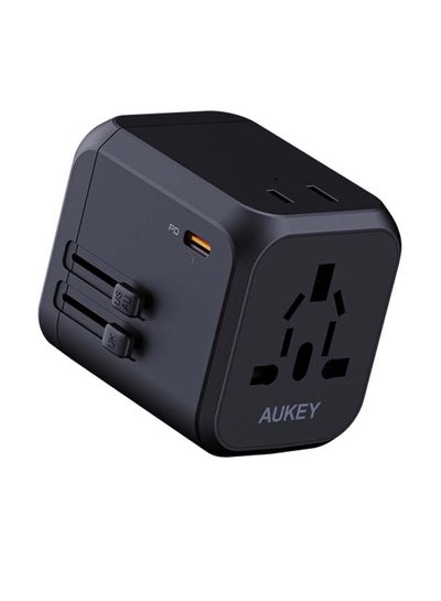 Buy Type-C Travel Adapter Black in UAE