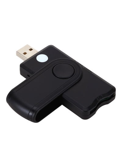 Buy USB2.0 Smart Card Reader Black in UAE