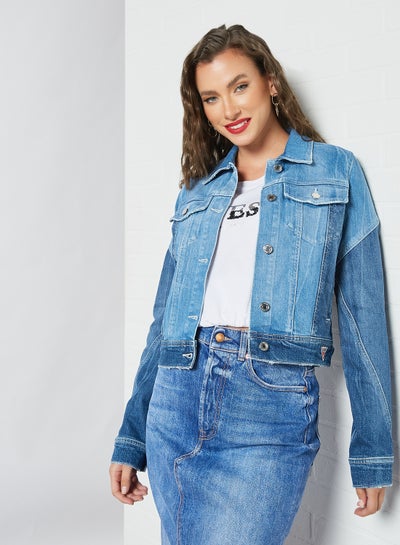 Loria Denim Jacket Blue price in Saudi Arabia | Noon Saudi Arabia | kanbkam