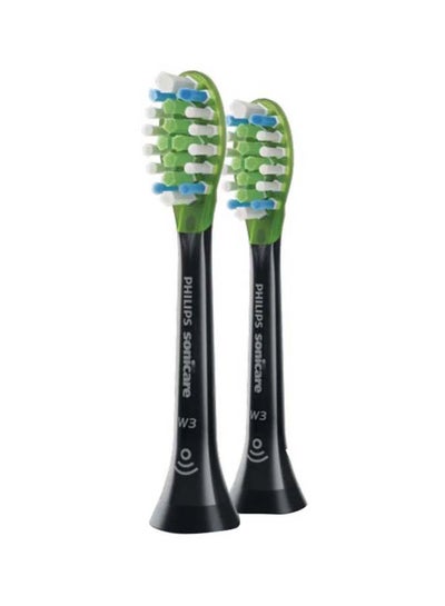 Buy Pack Of 2 Sonicare Toothbrush Head Set Multicolour Multicolour in Saudi Arabia