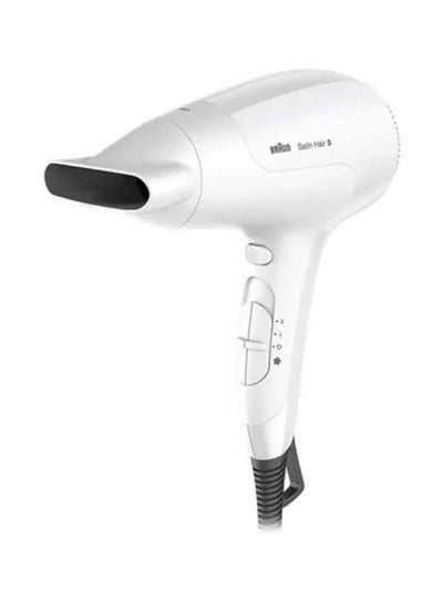 اشتري Satin Hair 3 PowerPerfection Dryer HD380 2000W أبيض في مصر