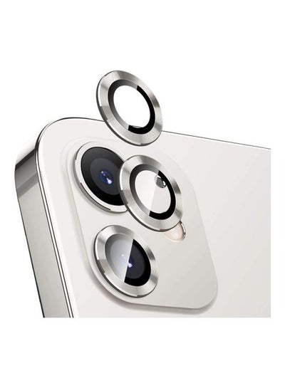 اشتري Camera Lens Protector For Apple iPhone 12 6.1-Inch Silver في الامارات