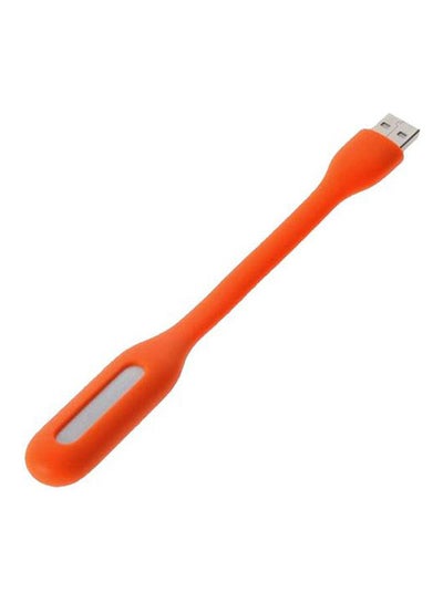 Buy Flexible Usb Led Lamp For Laptops Orange in Egypt