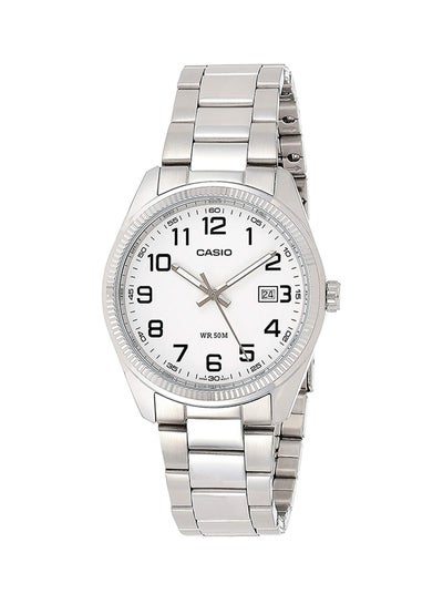 Buy Women's Stainless Steel Digital Quartz Watch MTP-1302D-7BVDF - 31 mm - Silver in Saudi Arabia