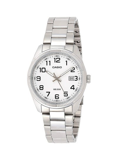 Buy Women's Stainless Steel Digital Quartz Watch MTP-1302D-7BVDF - 31 mm - Silver in UAE