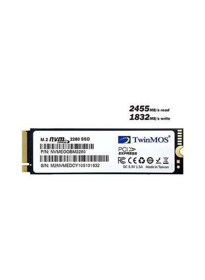 Buy Alpha Pro PCIe NVMe M.2 2280 Internal SSD, 3D NAND, Upto 2455 Mbps Read and 1832 Mbps Write Speed Black in Saudi Arabia