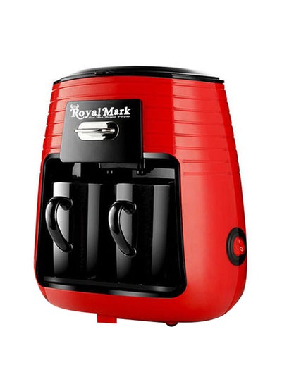Buy Espresso Coffee Maker With 2 Cup 0.25 L 450.0 W RM-COF-5054 Red in UAE