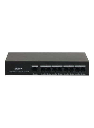 Buy 8-Port Poe Switch (Unmanaged) Black in Egypt
