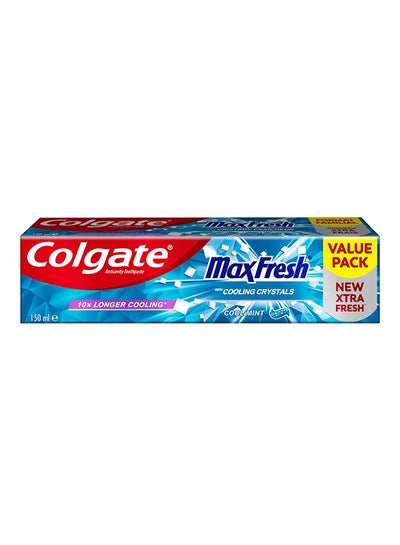 Buy Max Fresh Toothpaste With Cooling Crystals Multicolour 150ml in UAE