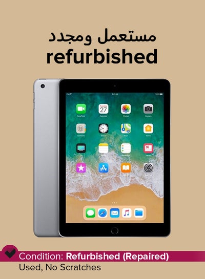 Buy Refurbished - iPad 6 (2018) 9.7-inch 128GB WI-Fi - Space Grey in UAE