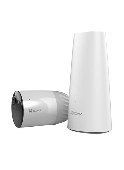 Buy Ezviz BC1-B1 Wireless Home Security Camera With 365 Days Battery Life White in Saudi Arabia