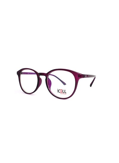 Buy unisex Full-Rimmed Round Frame - Lens Size: 49mm in UAE