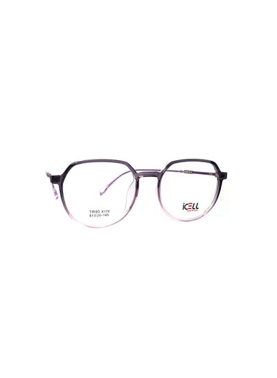 Buy unisex Full-Rimmed Round Frame - Lens Size: 53mm in UAE