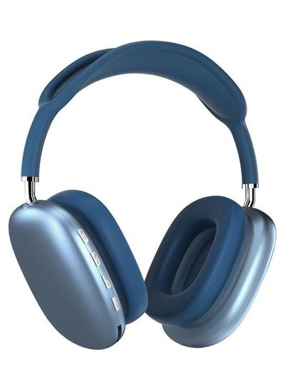 Buy AirBeat - High Fidelity Stereo Wireless Headphones Blue in UAE