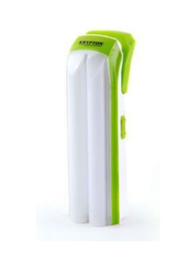 Buy Attractive Rechargeable Emergency LED White/Green 8 X 8 X 20cm in Saudi Arabia