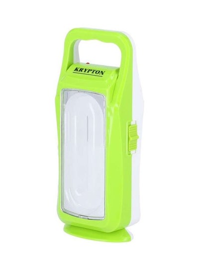 Buy Attractive Rechargeable Emergency LED White/Green 8 X 8 X 20cm in Saudi Arabia