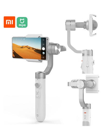 Buy Mijia Handheld Gimbal Stabilizer White in UAE