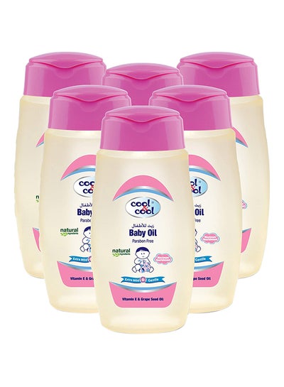 Buy Baby Oil 100Ml Pack Of 6 in UAE