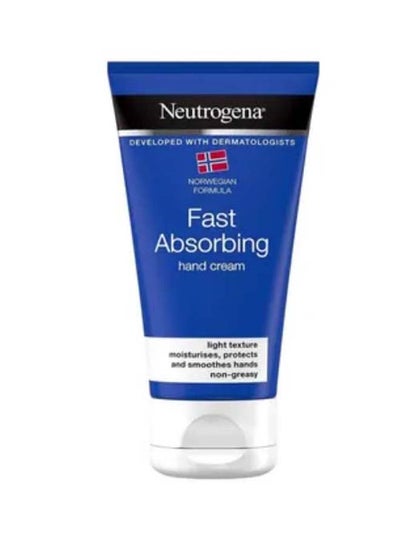 Buy Norwegian Formula Fast Absorbing Hand Cream Clear 75ml in UAE