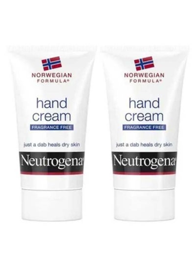 Buy Pack Of 2 Norwegian Formula Hand Cream 2x56grams in UAE