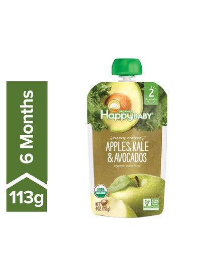 Buy Organic S2 Clearly Crafted Apples Kale And Avocados 113grams in UAE