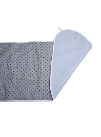 Buy Ironing Board Cover Grey 137x38cm in Saudi Arabia